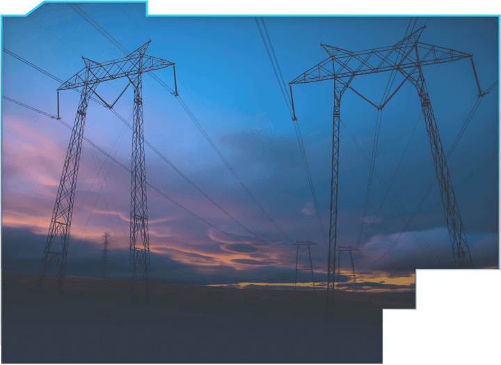 HVEX - Image with transmission towers
